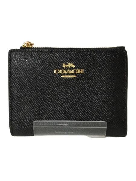 COACH(コーチ) / 2つ折り財布/レザー/BLK/無地/メンズ/F73867 | 中古品