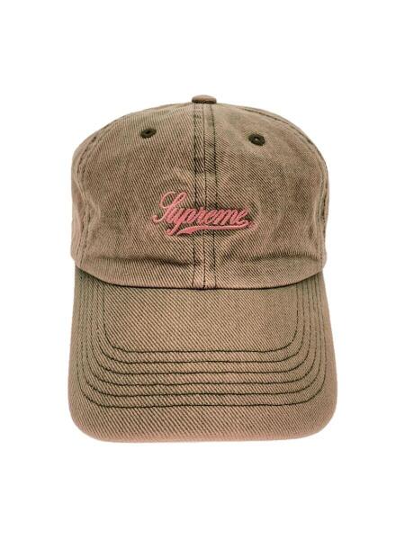 supreme washed twill 6 panel