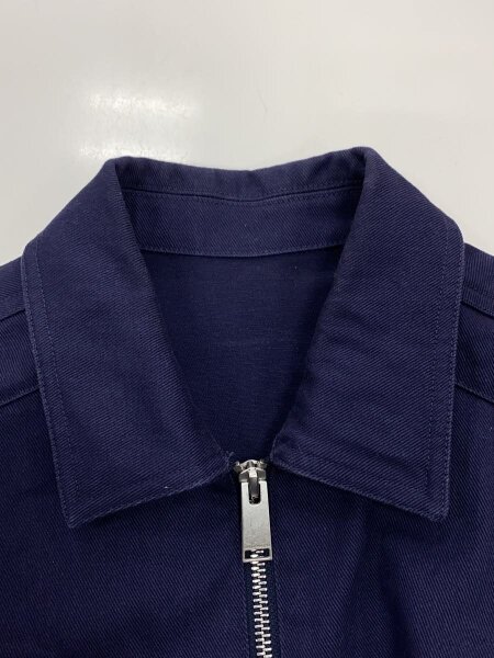 HERON PRESTON / 半袖シャツ/M/コットン/NVY/無地/HMGA036F21FAB001 HERON PRESTON(ヘロンプレストン) / 半袖シャツ/M/コットン/NVY/無地