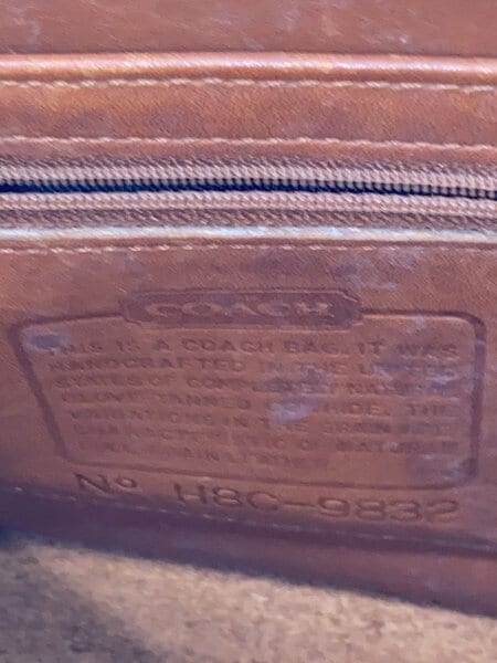 COACH(コーチ) / セカンドバッグ/レザー/BRW/無地/H8C-9832 | 中古品の