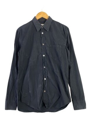 濃紺40新品62%off メゾンマルジェラ コットン 長袖シャツ ダークネイビー Maison Margielaの長袖シャツ検索結果|古着・中古品の通販サイト