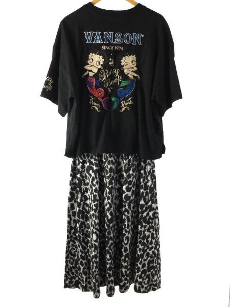 バンソン ベティ BETTY BOOP リバーシブルスカジャン SIZE M レーヨン