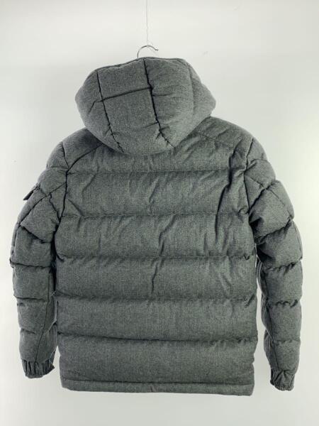 MONCLER(モンクレール) / ダウンジャケット/O/ウール/GRY/無地