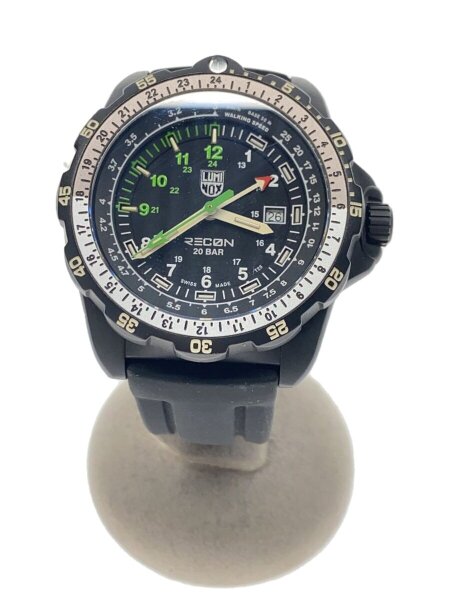 LUMINOX(ルミノックス) / クォーツ腕時計/アナログ/ラバー/BLK/BLK 