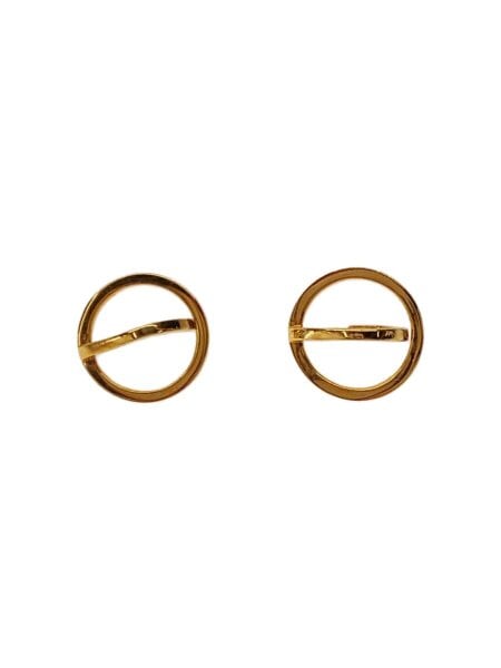 ete(エテ) / ライトアングルサークルイヤリング/SV925/GLD/レディース