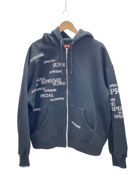 Supreme(シュプリーム) / ジップパーカー/XL/コットン/BLK | 古着の 