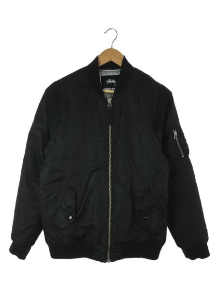 STUSSY(ステューシー) / ブルゾン/M/コットン/ブラック/無地 | 古着の 