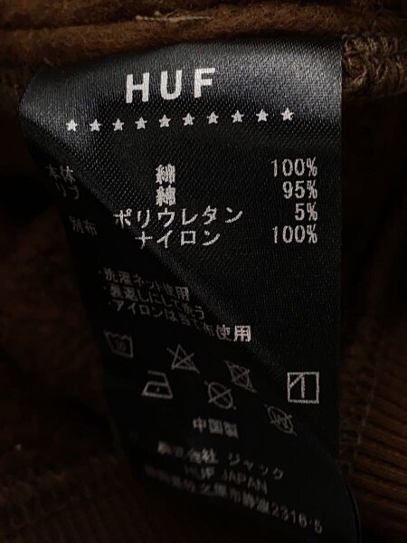 HUF(ハフ) / ジャケット/L/コットン/BRW | 古着の販売・通販なら