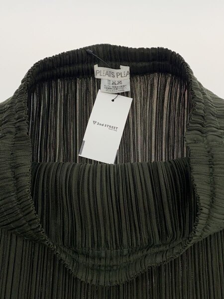 PLEATS PLEASE ISSEY MIYAKE / ロングスカート/2/ポリエステル/GRN/無地/PP63-JG411// PLEATS PLEASE ISSEY MIYAKE(プリーツプリーズイッセイミヤケ