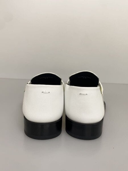 Maison Margiela / ローファー/35/WHT/レザー/S58WR0090/表面ヤケ有// Maison Margiela(メゾンマルジェラ) / ローファー/35/WHT/レザー