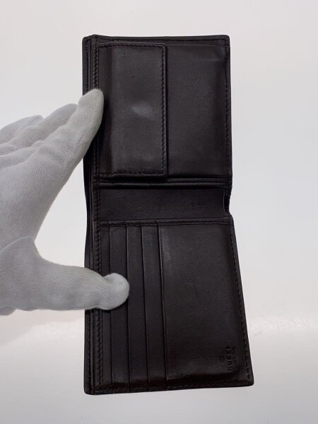 GUCCI(グッチ) / 2つ折り財布/レザー/BRW/総柄/メンズ/365467・2778