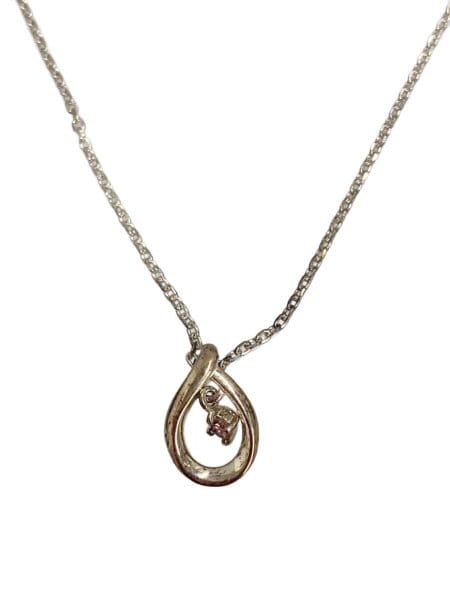 4℃(ヨンドシー) / エターナルシルバーネックレス/SV925/SLV/トップ有 