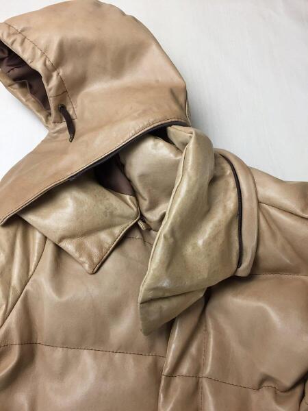 glamb(グラム) / ダウンジャケット/1/羊革/BRW/無地 | 古着の販売