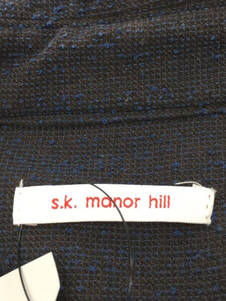 s.k. manor hill(エスケーマノアヒル) / 長袖シャツ/S/コットン/NVY