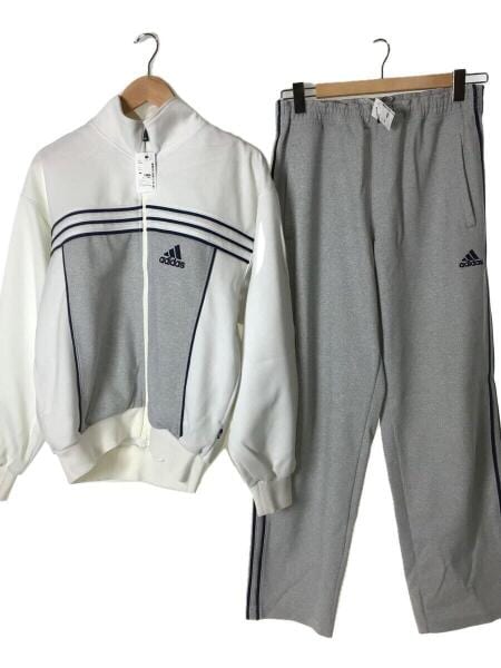adidas(アディダス) / セットアップ/L/ポリエステル/ホワイト/無地 