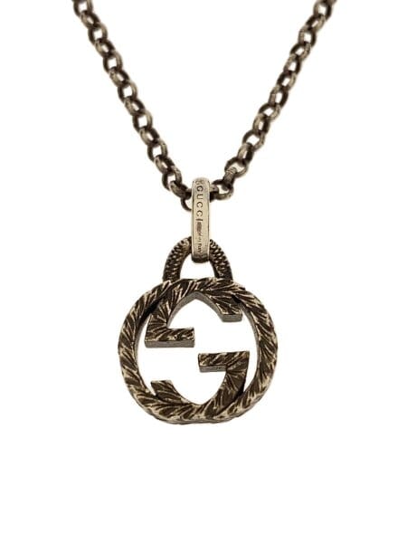GUCCI(グッチ) / インターロッキングG エングレービング/ネックレス 