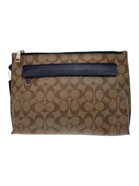 COACH(コーチ) / セカンドバッグ/レザー/BRW/総柄/F29508 | 中古品の COACH(コーチ) / セカンドバッグ/レザー/BRW/総柄/F29508 | 中古品の