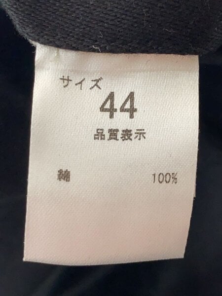 NEAT(ニート) / 2タックボタンフライスラックスパンツ/44/コットン/BLK