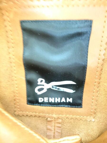 DENHAM(デンハム) / レザージャケット・ブルゾン/XS/牛革/BRW/無地