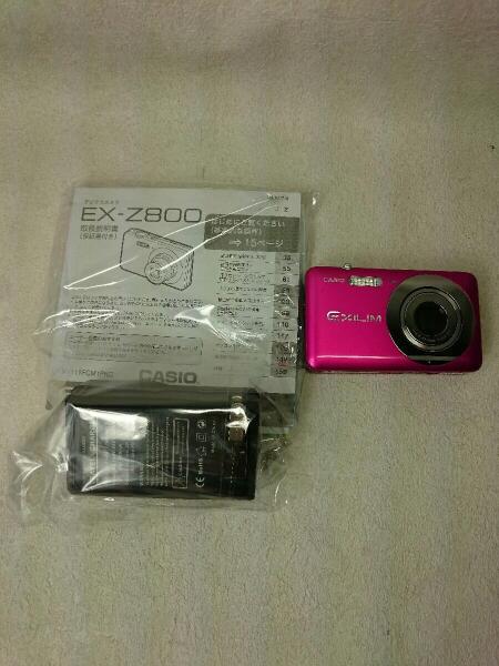 CASIO EXILIM ZOOM EX-Z800VP ピンク EX-Z800 - デジタルカメラ