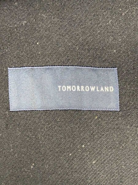 TOMORROWLAND(トゥモローランド) / チェスターコート/44/ウール/BLK 