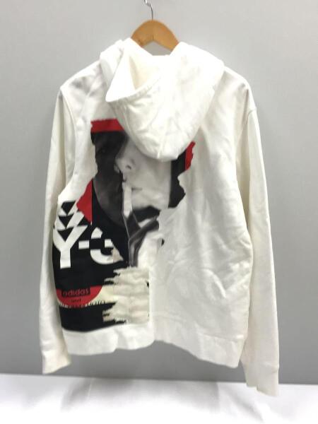 Y-3(ワイスリー) / ジップパーカー/XL/コットン/ホワイト/無地 | 古着 
