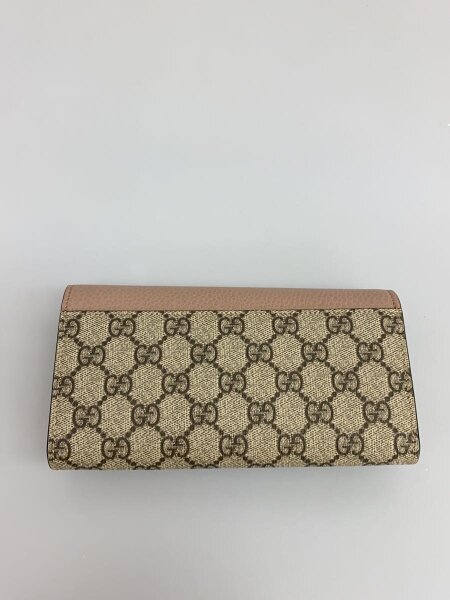GUCCI(グッチ) / 長財布_GGマーモント_GGスプリーム/レザー/BEG 