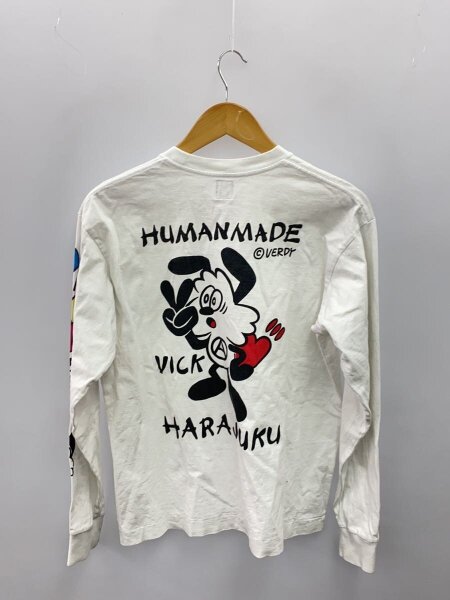 HUMAN MADE(ヒューマンメイド) / ×VERDY VICK/長袖Tシャツ/S/コットン 