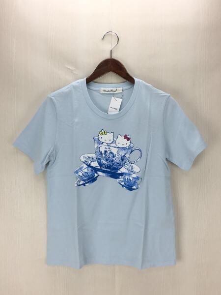 UNDERCOVER / Tシャツ/1/コットン/BLU/UC1E3802 UNDERCOVER(アンダーカバー) / ハローキティ/Tシャツ/1/コットン/BLU