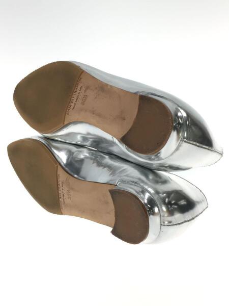 MANOLO BLAHNIK(マノロブラニク) / フラットパンプス/36.5/シルバー 