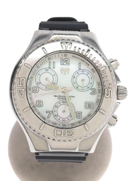 良品　TECHNOMARINE テクノマリーン　クロノグラフ　レディース　稼動 良品 TECHNOMARINE テクノマリーン クロノグラフ レディース 稼動