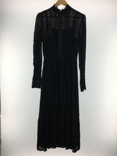 AMERI(アメリヴィンテージ) / 長袖ワンピース/M/ナイロン/ブラック