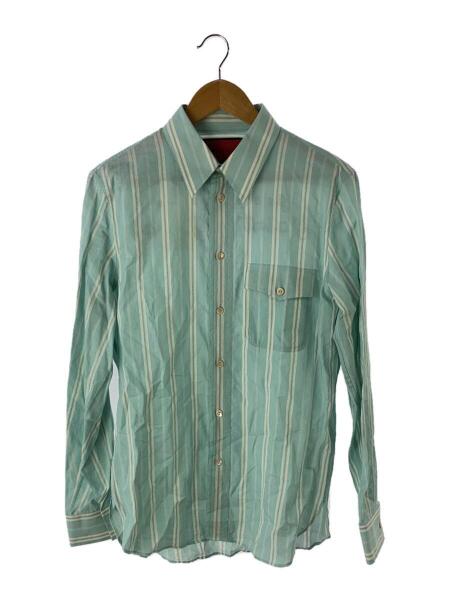 GUCCI ストライプ 長袖シャツ Gucci ストライプ シャツ | ブルー | FARFETCH JP