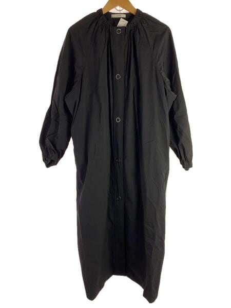 LOHEN ローヘンリングドットバックレイヤードコート/ブラック