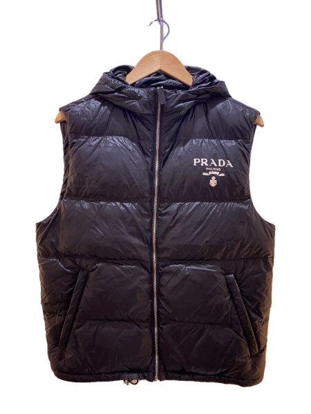 PRADA(プラダ) / 22AW/Re Nylon/フーデッド/ダウンベスト/XS 