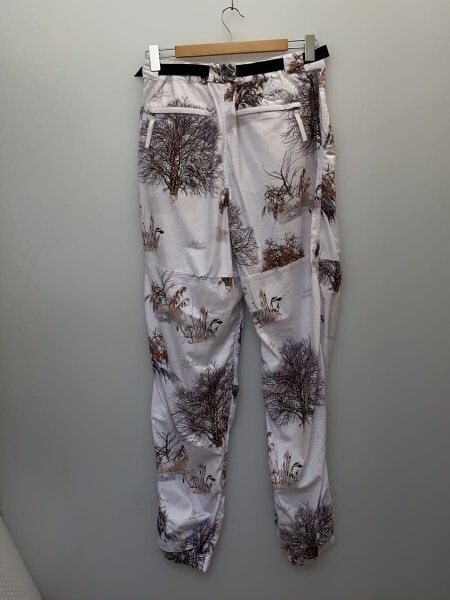 WIND AND SEA / FLEECE PANT/L/ポリエステル/ホワイト/総柄/WDS-O-CLC-24-Q4-PT-01 WIND AND SEA(ウィンダンシー) / FLEECE PANT/L/ポリエステル/ホワイト