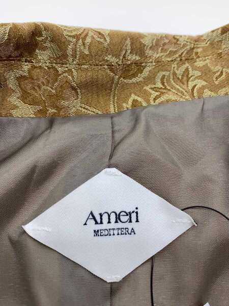 AMERI(アメリヴィンテージ) / 25SS/MEDI LILY JACQUARD JACKET/M/GLD 