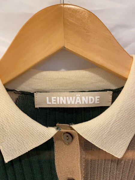 LEINWANDE(ラインヴァンド) / nstarsia knitted Polo/FREE/コットン 