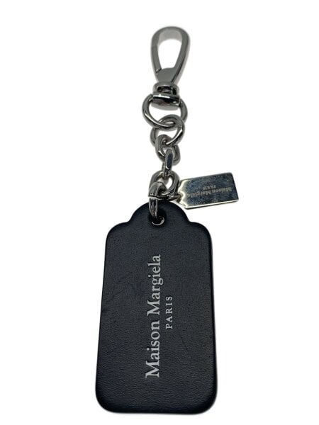 Maison Margiela ブラックレザーキーホルダー Maison Margiela(メゾンマルジェラ) / キーホルダー/レザー/ブラック