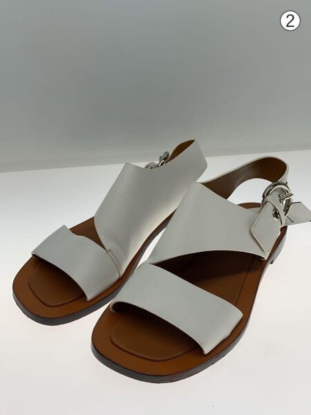 CELINE(セリーヌ) / サンダル/38/ホワイト/レザー// | 中古品の販売 