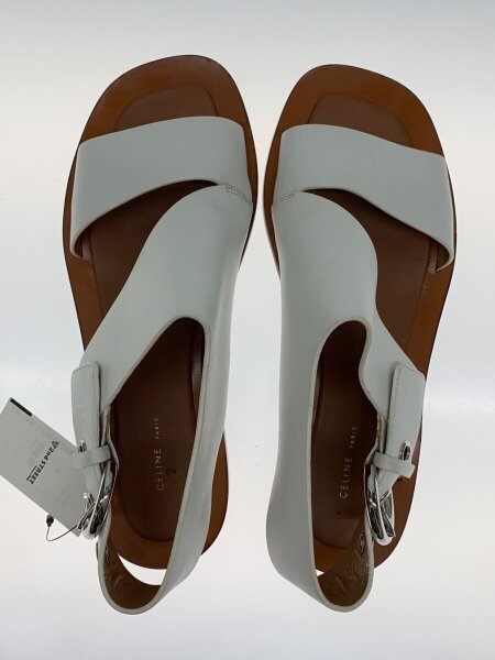 CELINE(セリーヌ) / サンダル/38/ホワイト/レザー// | 中古品の販売 