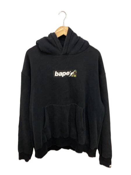 A BATHING APE(アベイシングエイプ) / パーカー/XXL/ポリエステル/BLK 