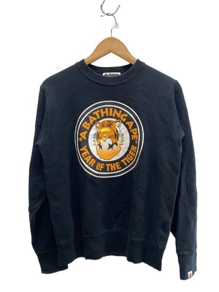 A BATHING APE(アベイシングエイプ) / タイガープリント/スウェット/M 