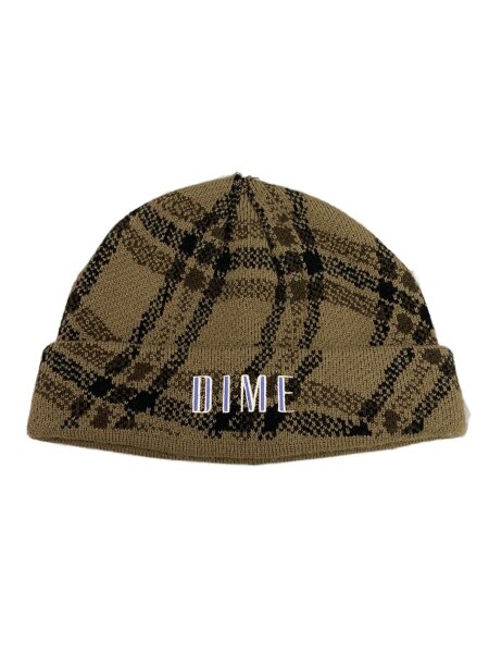 Dime(ダイム) / ニットキャップ/--/アクリル/BRW/総柄/メンズ// | 中古