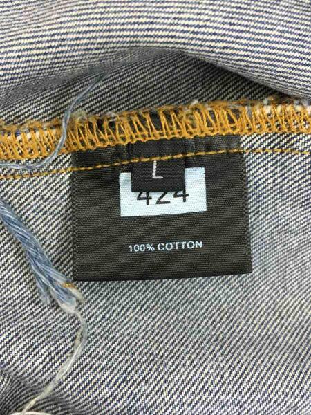 424 フォートゥーフォー デニムジャケット ブラック 424 フォートゥーフォー デニムジャケット ブラック 424 フォートゥー