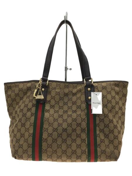 GUCCI GG柄 トートバッグ ハンドバッグ 139260 GUCCI(グッチ) / GUCCI/139260/トートバッグ/GG/キャンバス/レザー