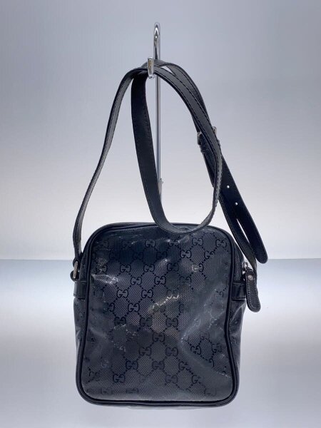 GUCCI / GGインプリメショルダーバッグポシェット/PVC/ブラック/総柄/233268 525040 GUCCI(グッチ) / GGインプリメショルダーバッグポシェット/--/BLK/総柄