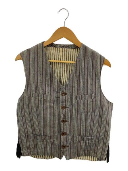 SUGAR CANE ストライプ ベスト サイズ36 SUGARCANE シュガーケーン