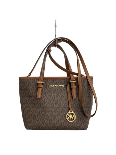 MICHAEL KORS(マイケルコース) / ショルダーバッグ/PVC/BRW/総柄