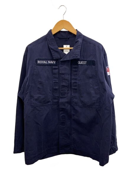ROYAL NAVY(ロイヤルネイビー) / 長袖シャツ/--/コットン/NVY/無地 